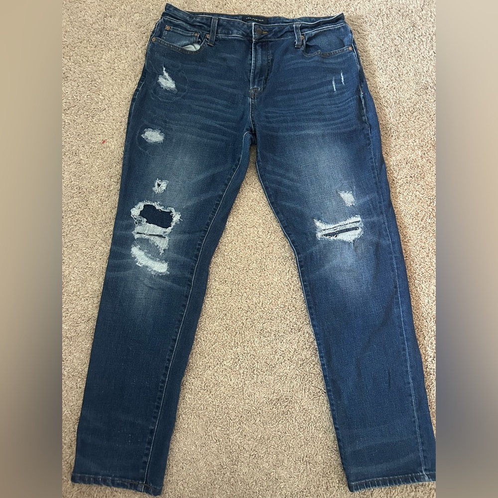 Aeropostale Light Blue Athletic Skinny Jeans